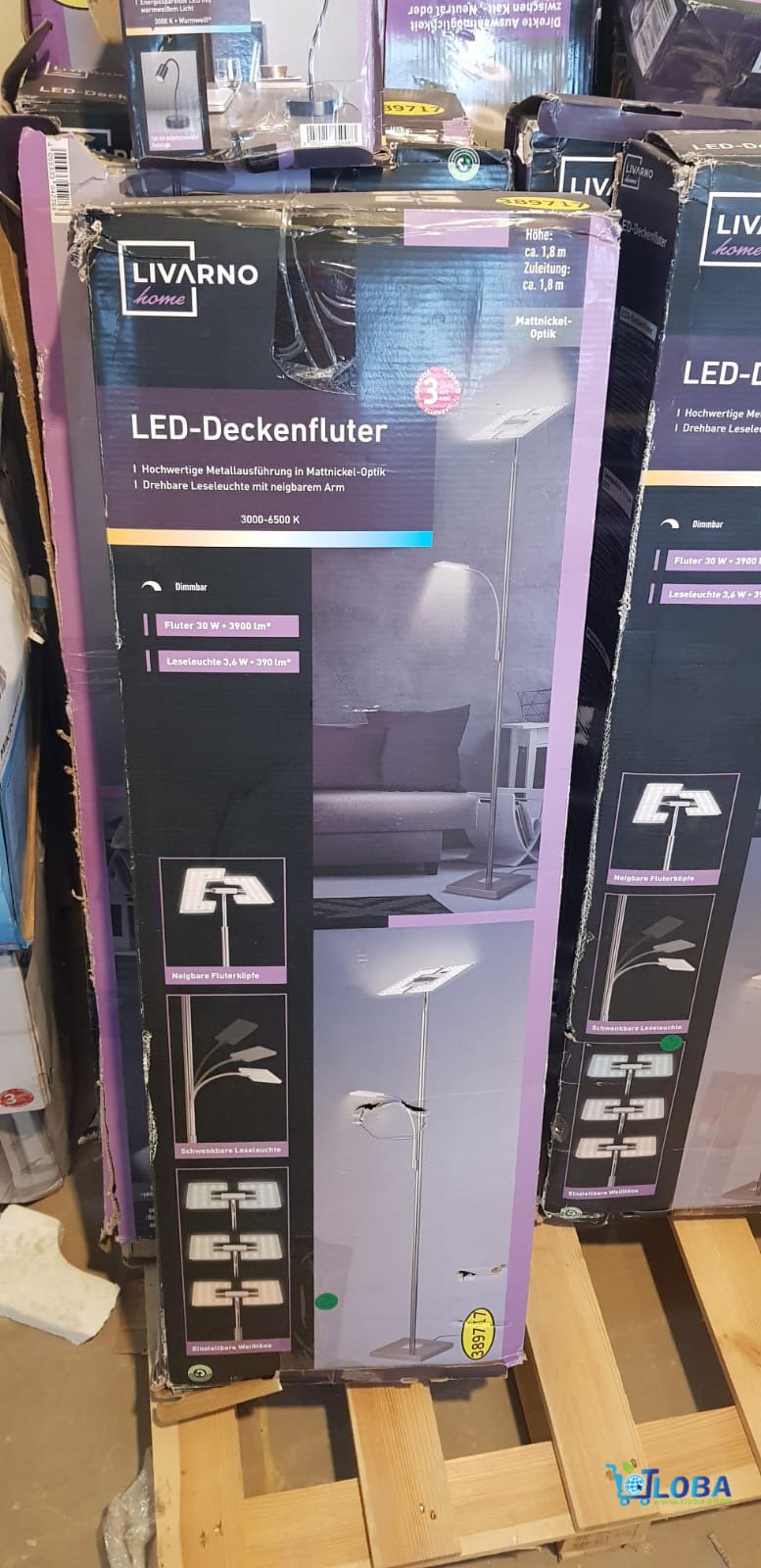 Livarno Home LED Uplighter Floor Lamp (LED-Deckenfluter) photo 5