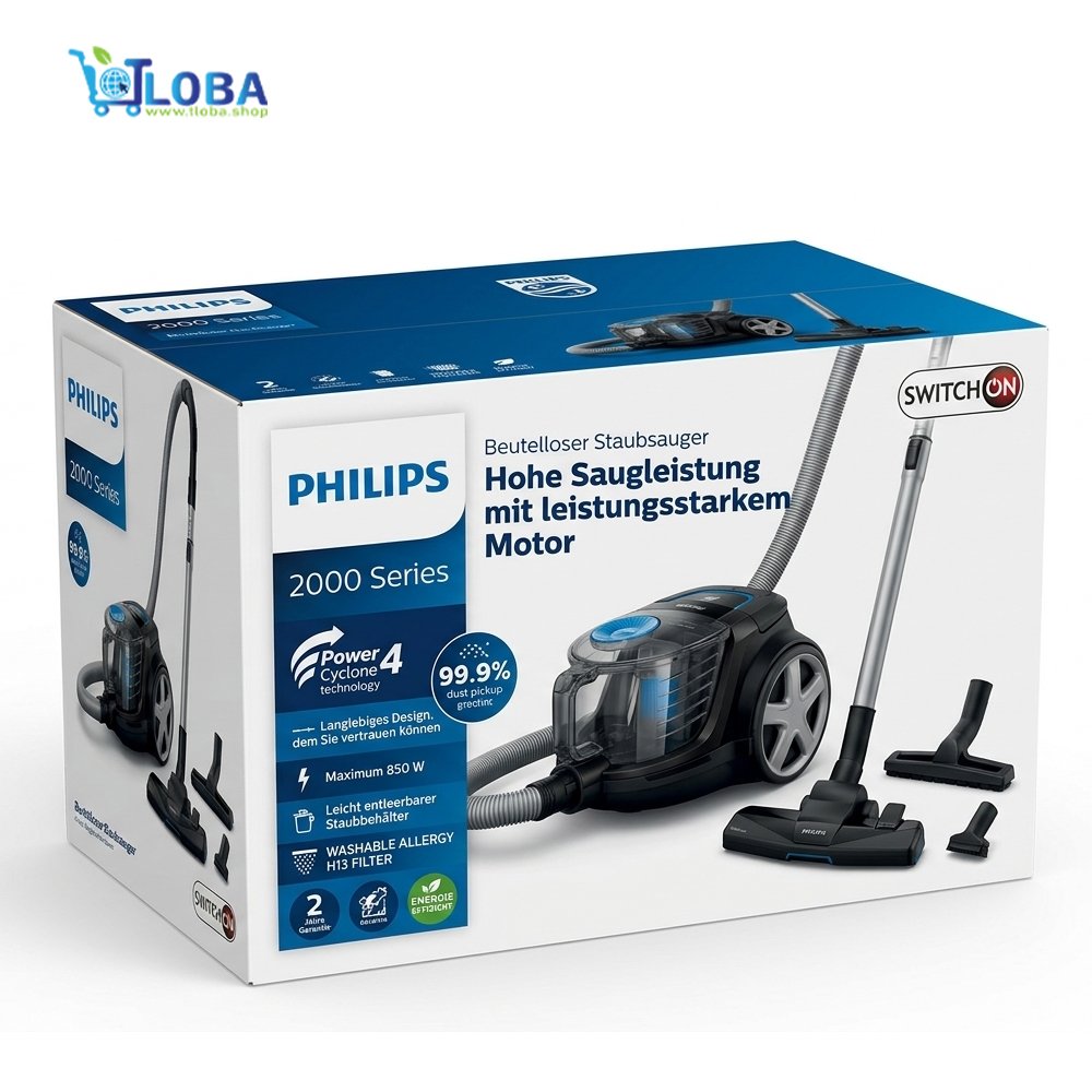 Philips Bagless Vacuum Cleaner - 2000 Series