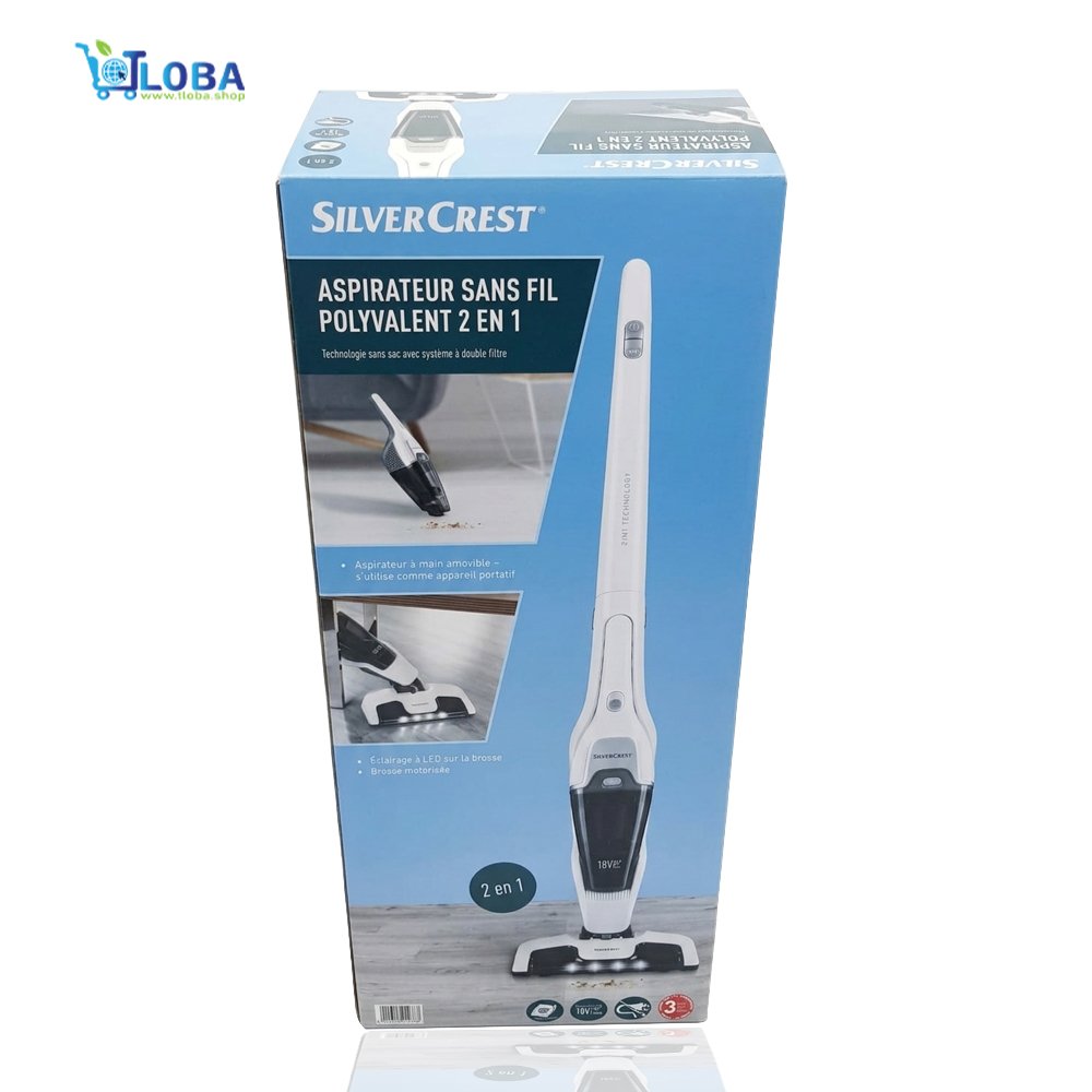SilverCrest 2 in 1 Versatile Cordless Vacuum Cleaner