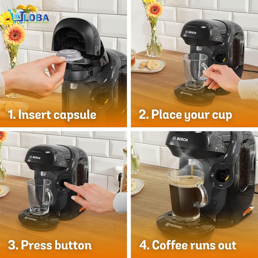 BOSCH TASSIMO style Multi-Beverage Capsule Coffee Machine photo 4