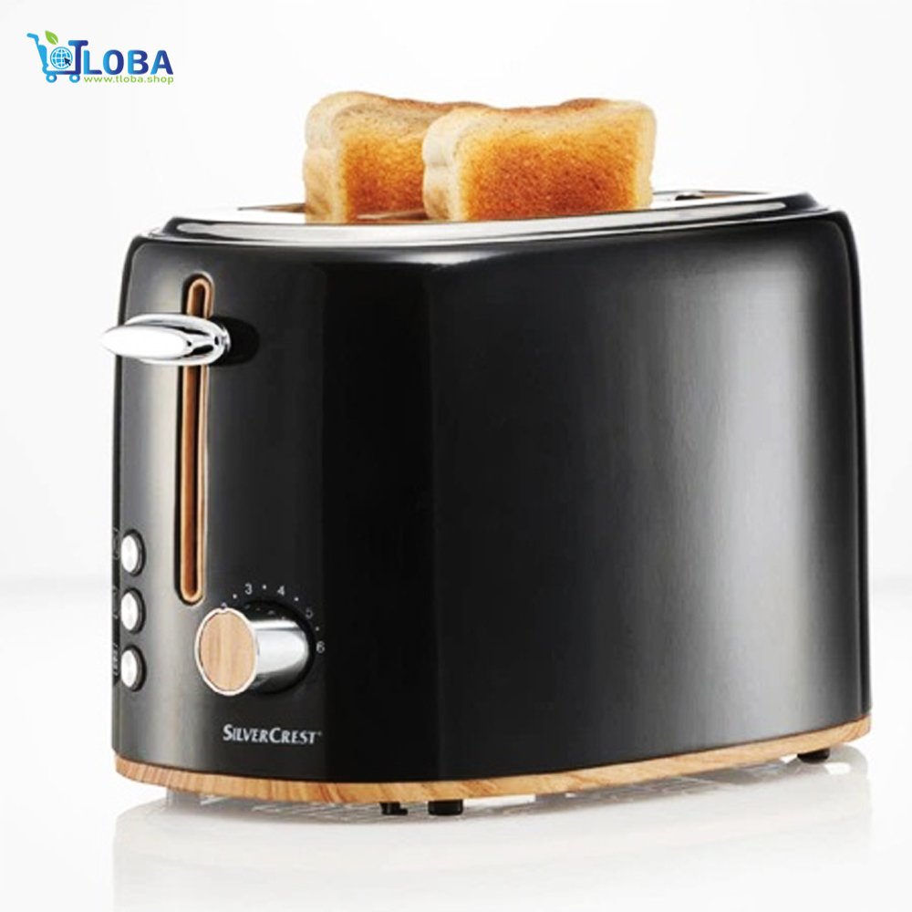 SilverCrest Double-Slot Toaster (Doppelschlitz-Toaster) with Wood-Look Accents photo 3