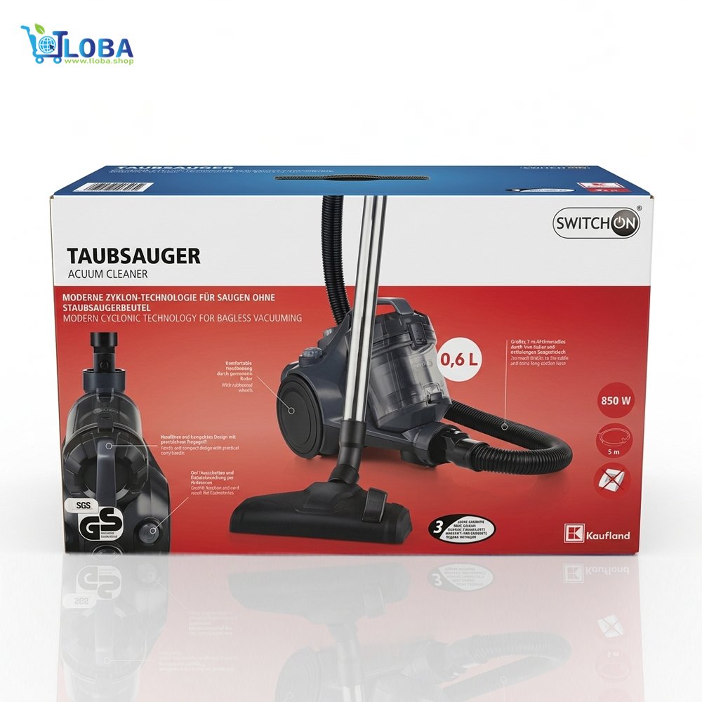 SWITCH ON Bagless Cyclonic Vacuum Cleaner