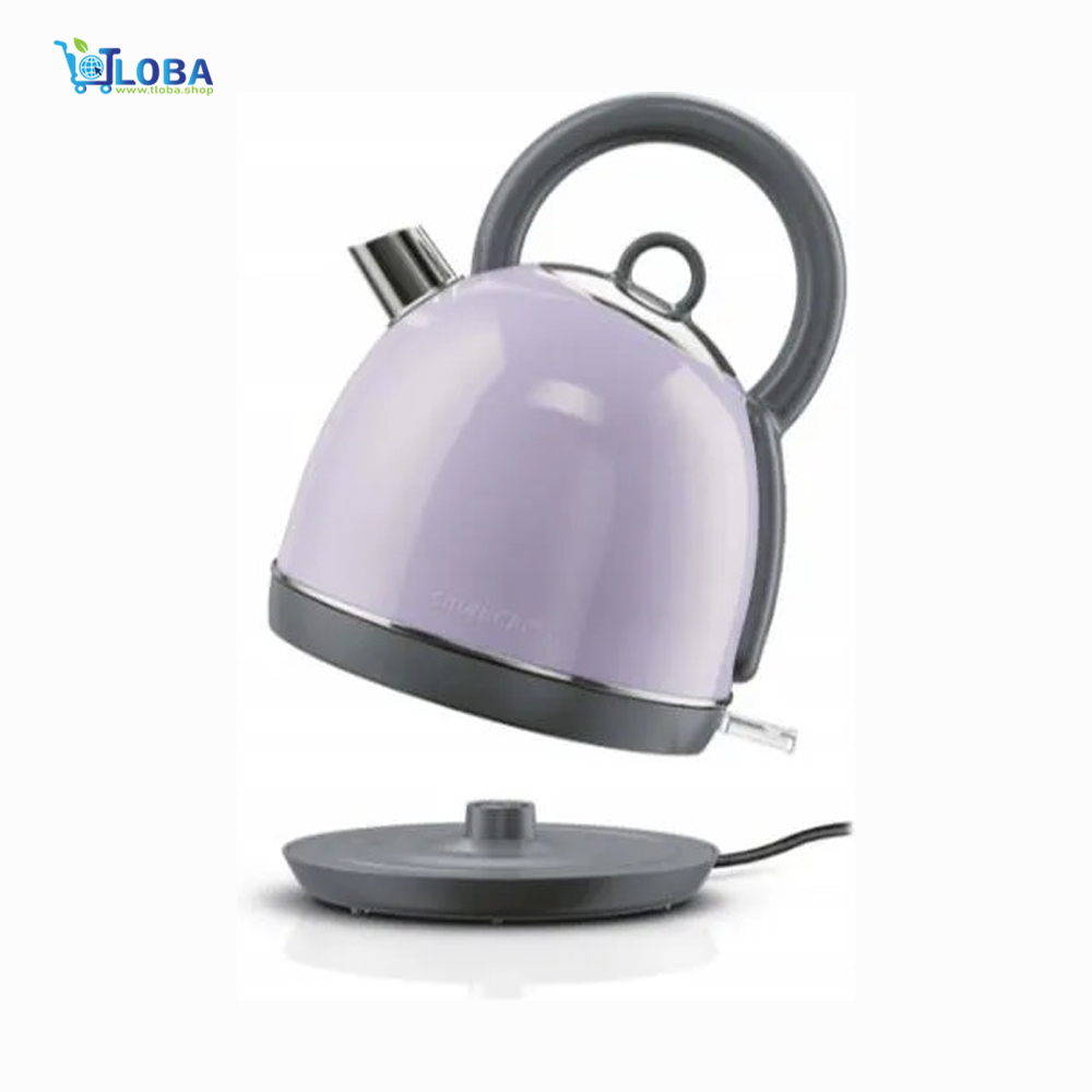 Silver Crest Retro Electric Water Kettle - Purple photo 5