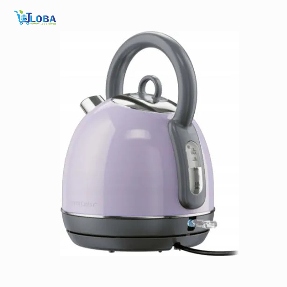 Silver Crest Retro Electric Water Kettle - Purple photo 3