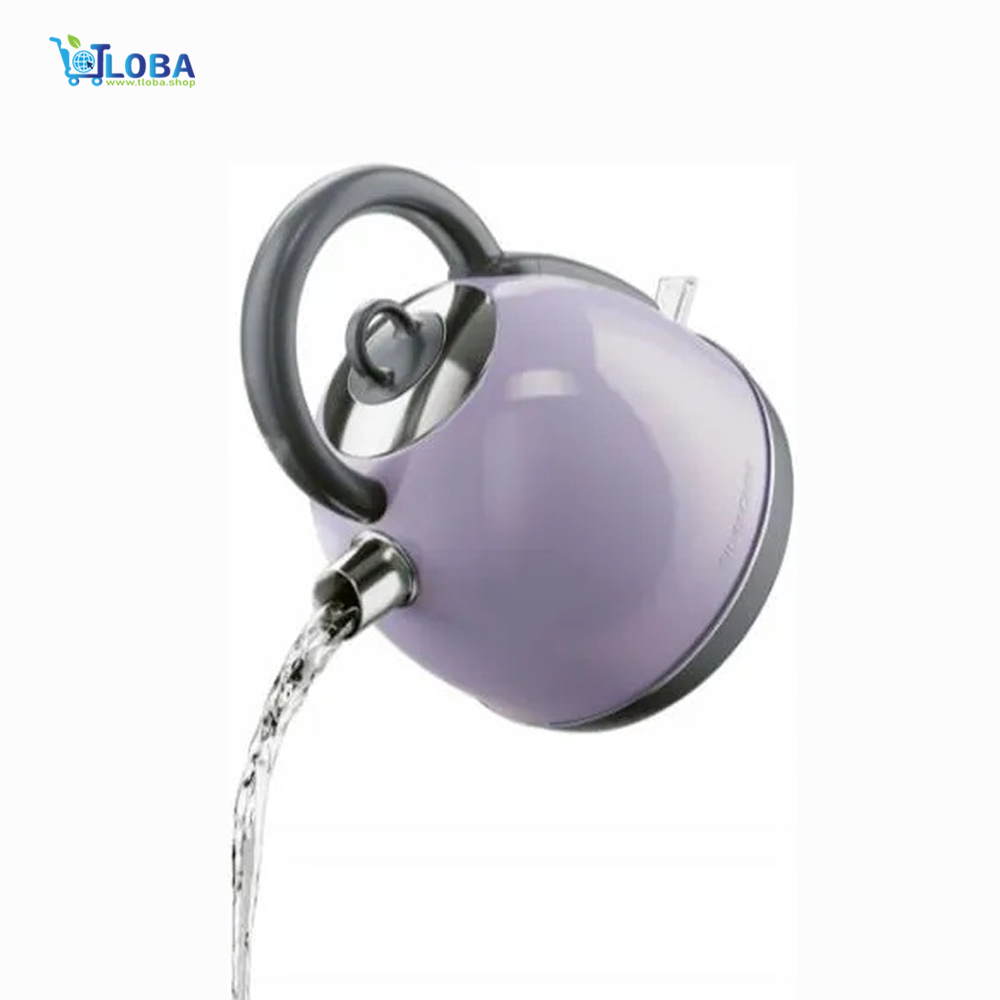 Silver Crest Retro Electric Water Kettle - Purple photo 4