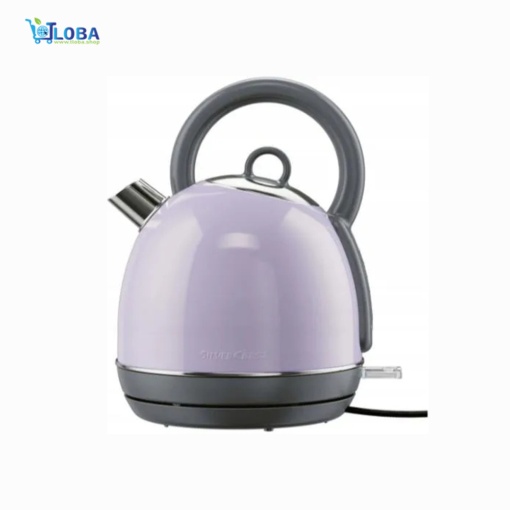 Silver Crest Retro Electric Water Kettle - Purple photo 2