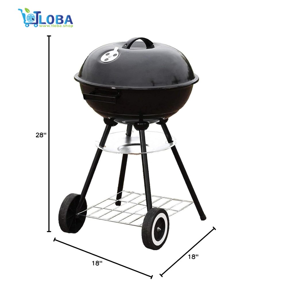 Grill Meister Kansas Barbecue Kettle Charcoal Grill photo 4