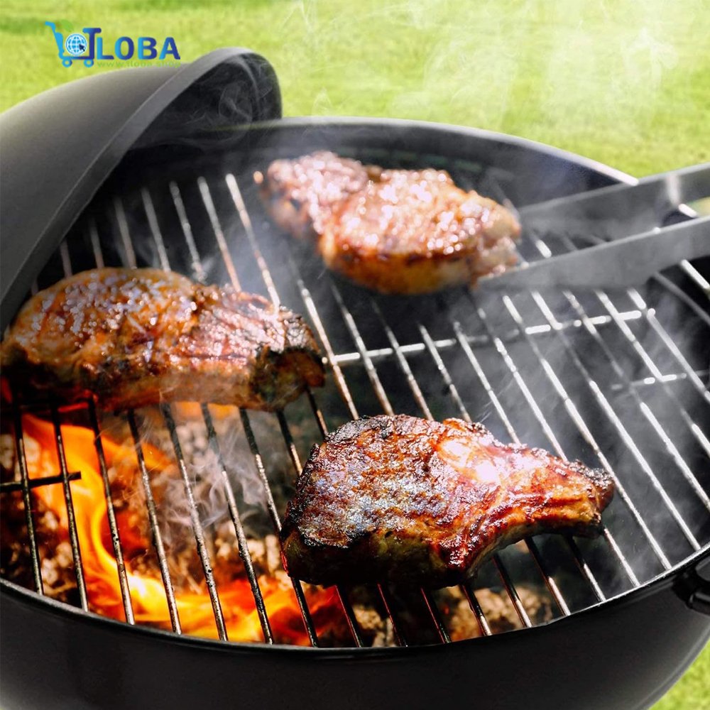 Grill Meister Kansas Barbecue Kettle Charcoal Grill photo 3