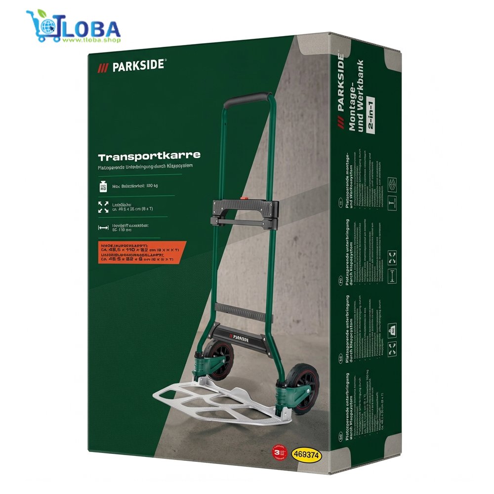 PARKSIDE Folding Hand Truck / Transport Trolley