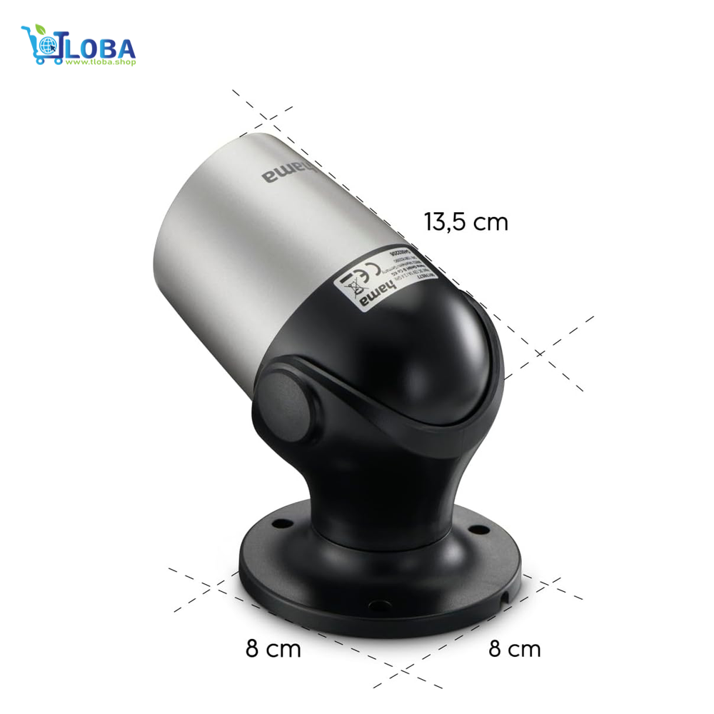 hama Smart Wi-Fi Outdoor Camera (Wi-Fi Outdoor Camera / Wi-Fi-Outdoor-Camera) photo 4