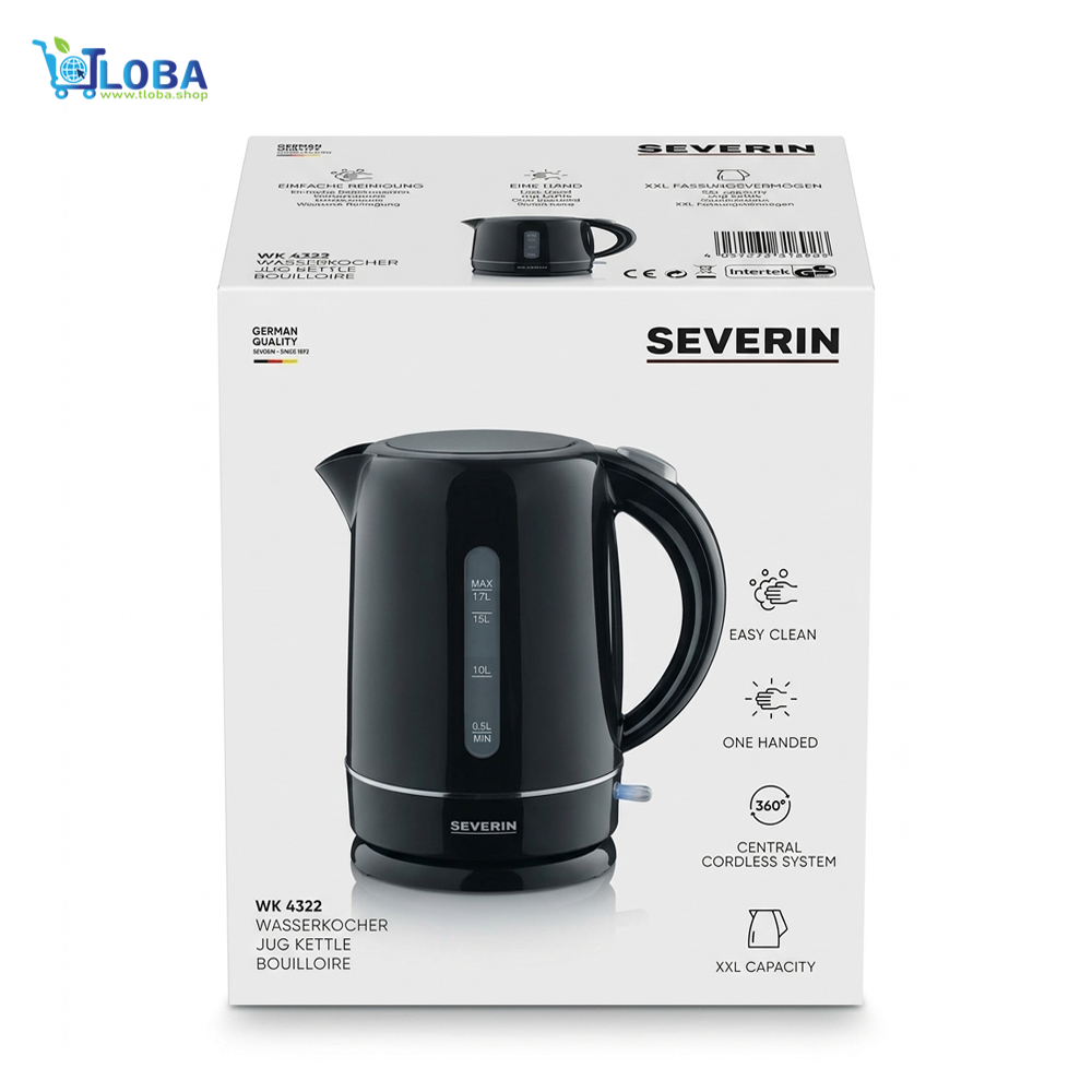 SEVERIN Jug Kettle, Model WK 4322