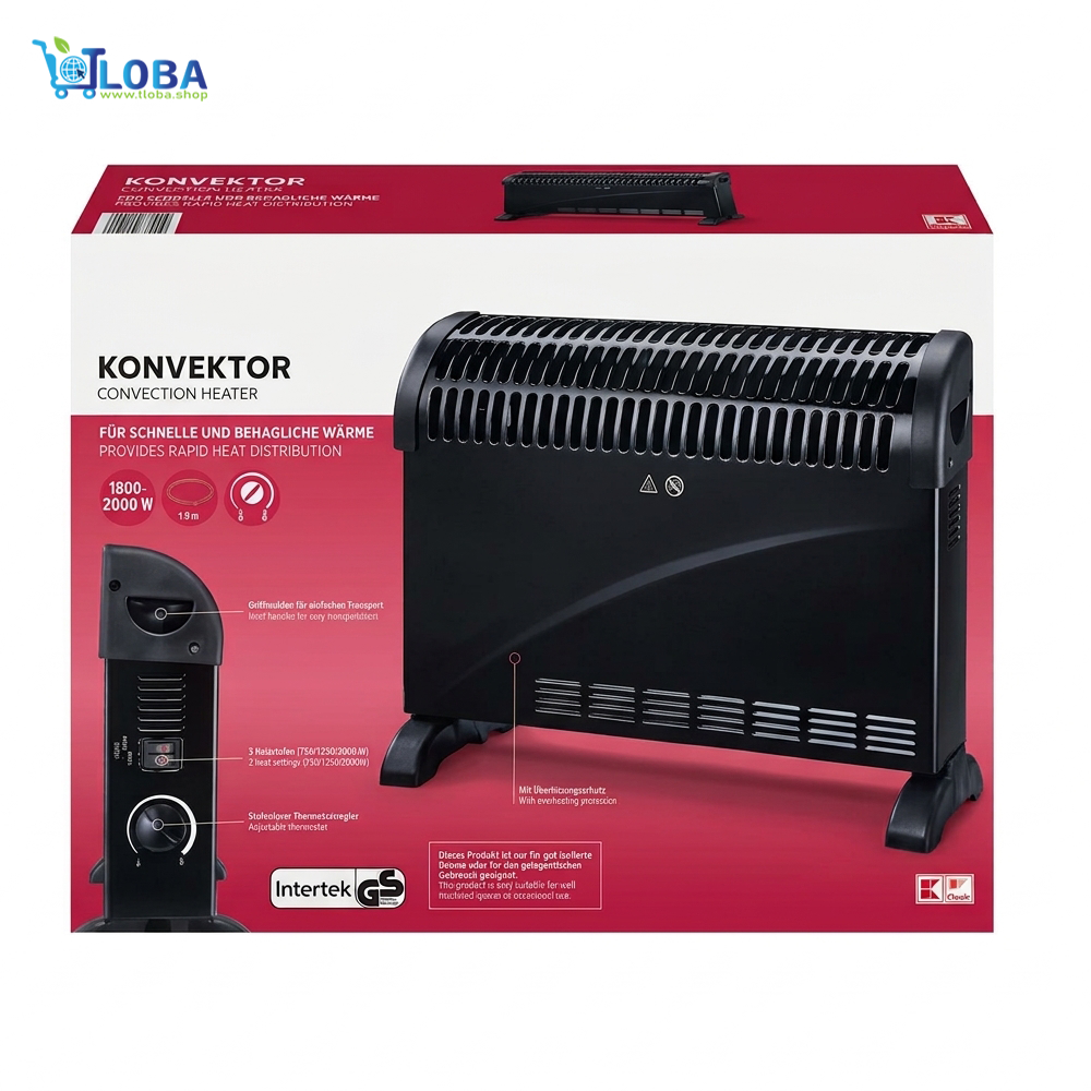 KONVEKTOR Convection Heater (1800 - 2000 W).