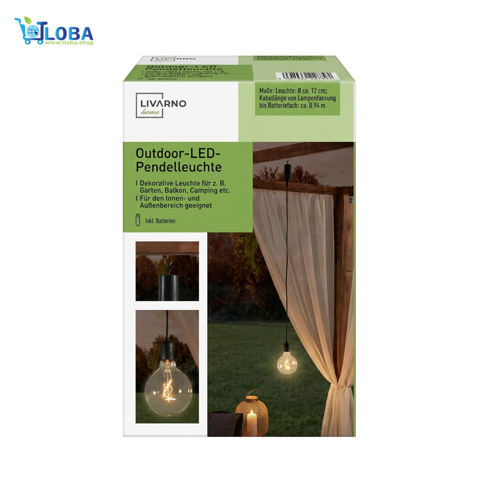 LIVARNO home Outdoor LED Hanging Pendant Light
