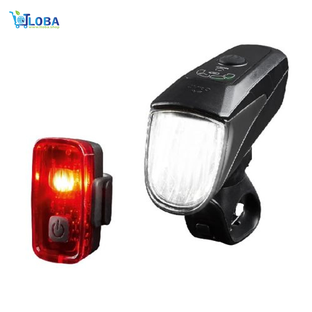 CRIVIT Rechargeable LED Bicycle Light Set photo 2