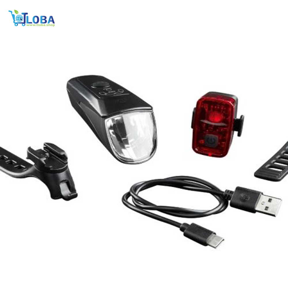 CRIVIT Rechargeable LED Bicycle Light Set photo 3